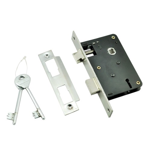 57mm SS Mortise Lock with BB or S/C Keyhole 